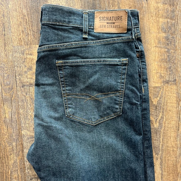 Signature Gild Levi Strauss Jeans 38 X 32 - Picture 8 of 8